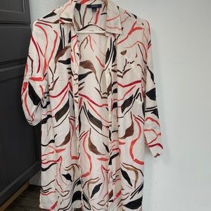 Alfani stripped tunic top